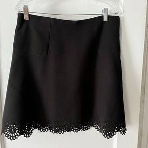 LOFT cutout skirt size 10 black